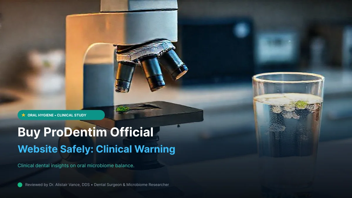 Buy ProDentim Official Website Safely: Clinical Warning