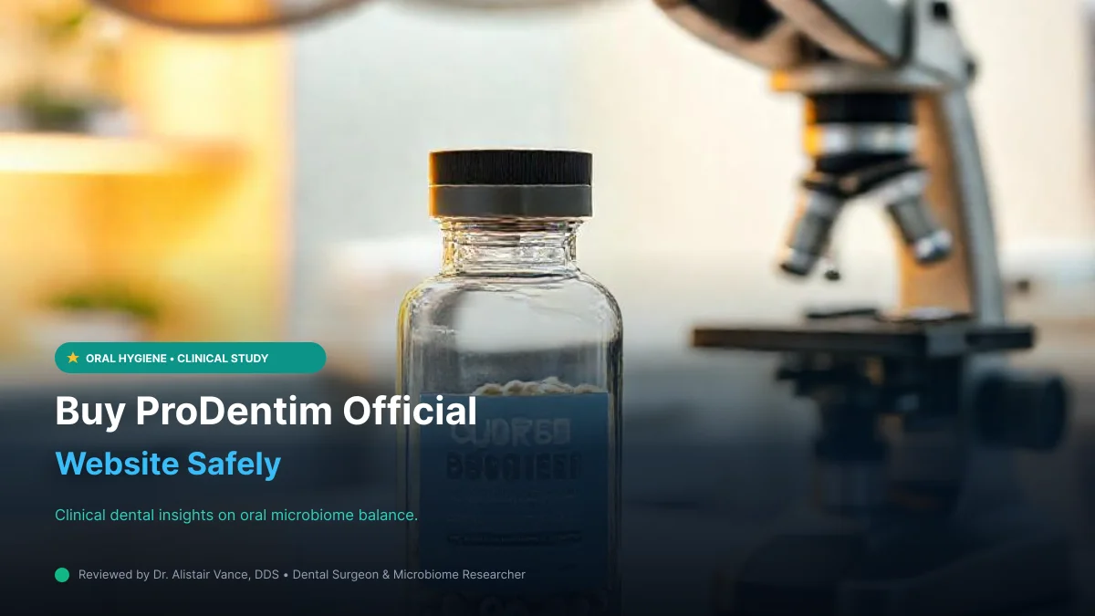 Buy ProDentim Official Website Safely
