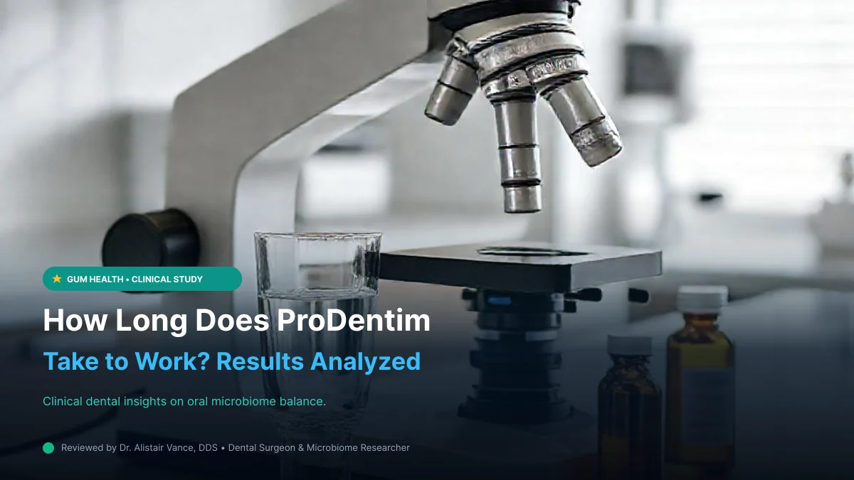 How Long Does ProDentim Take to Work? Results Analyzed