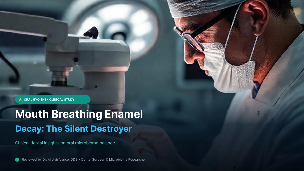 Mouth Breathing Enamel Decay: The Silent Destroyer