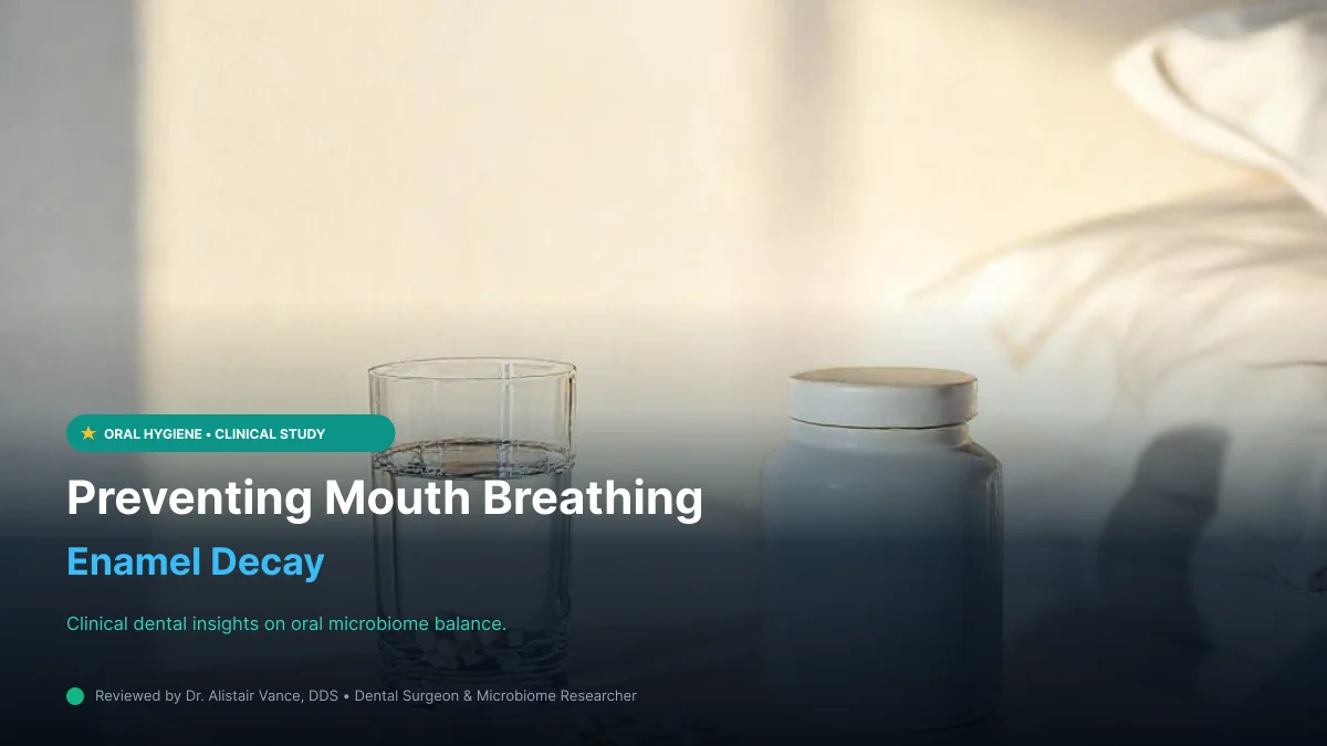 Preventing Mouth Breathing Enamel Decay