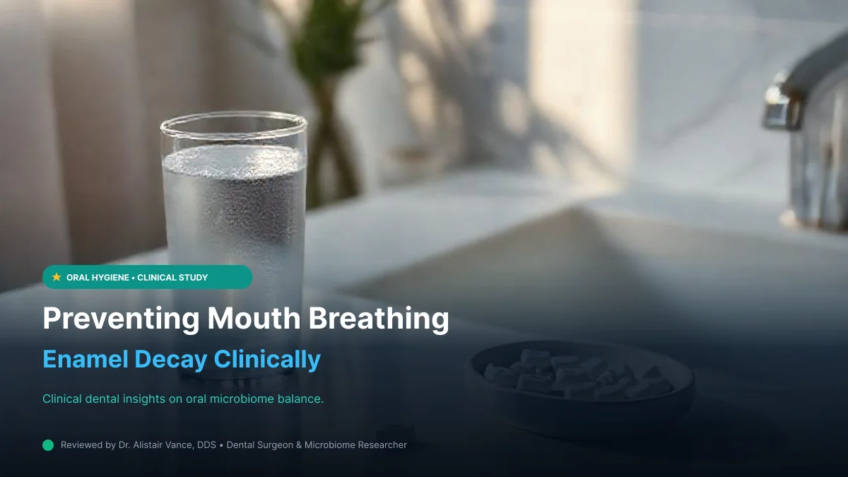 Preventing Mouth Breathing Enamel Decay Clinically