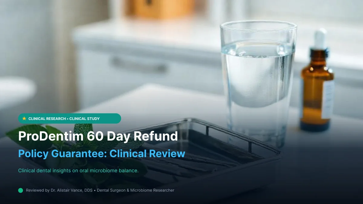 ProDentim 60 Day Refund Policy Guarantee: Clinical Review