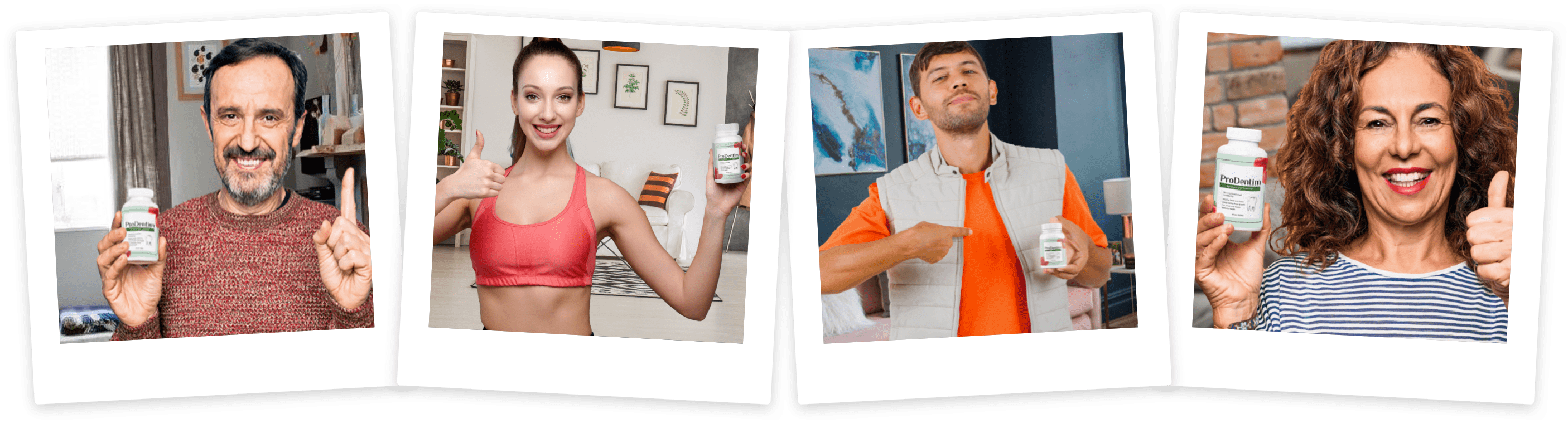ProDentim Real Customer Reviews and Testimonials Collage