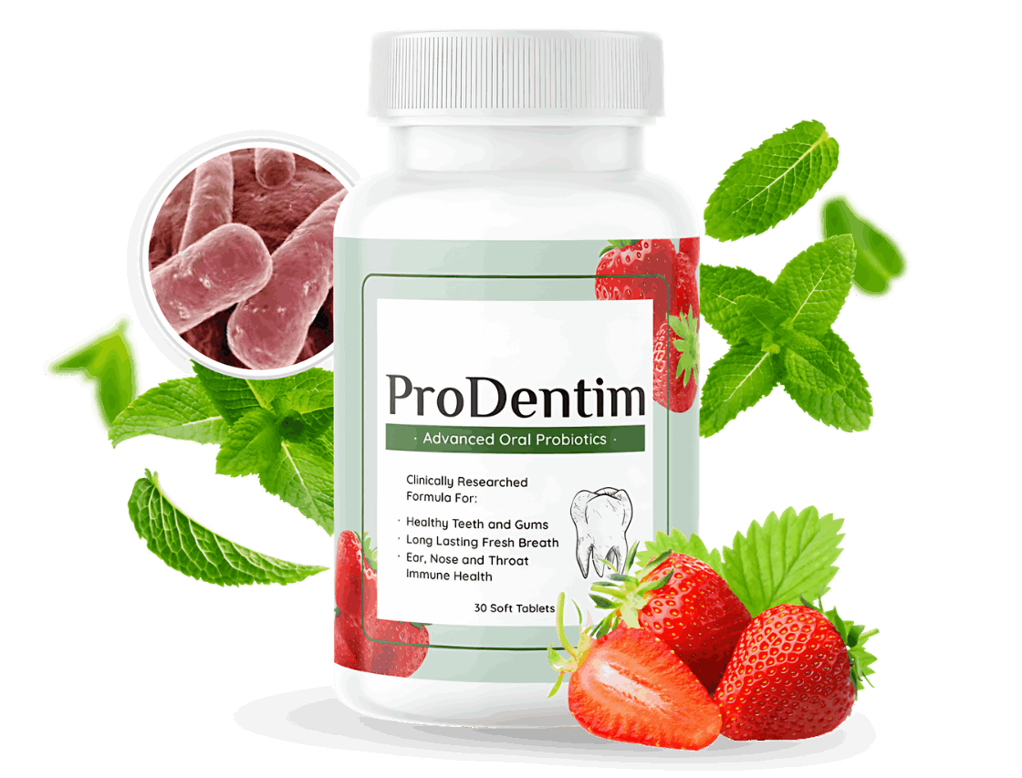 ProDentim oral support supplement bottle